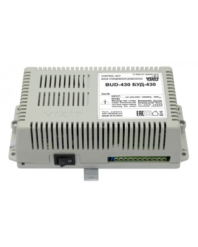 Блок управления Vizit БУД-430M в Липецке Блоки управления многоабонентные Pintop.ru