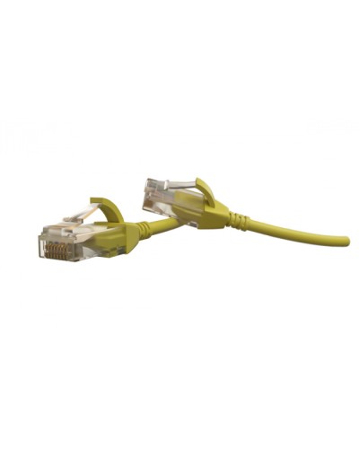Патч-корд U/UTP Hyperline (PC-LPT-UTP-RJ45-RJ45-C6-3M-LSZH-YL) в Липецке Патчкорды (медные) Pintop.ru