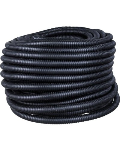 Металлорукав в ПВХ изоляции МРПИнг-20 (РЗ-Ц-ПВХнг), черный REXANT (28-2020-50) в Липецке Металлорукав Pintop.ru