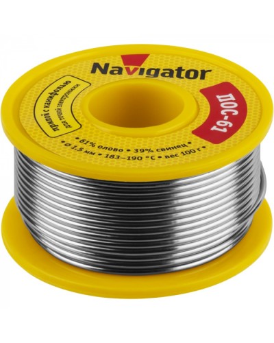 Припой Navigator 93 725 NEM-Pos05-61K-1.5-K100 в Липецке Аксессуары для кабель-канала Pintop.ru