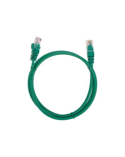 Патч-корд U/UTP, CAT 5e, RJ45-RJ45, 26AWG, LSZH, зеленый, 1м REXANT 02-0106-1 в Липецке Патчкорды (медные) Pintop.ru