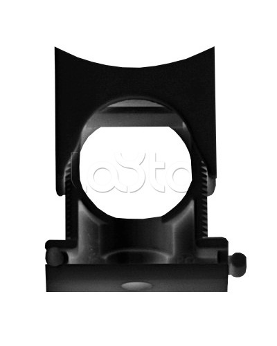 Держатель с крышкой DN10-17мм, полиамид,чёрный DKC (PASW1017N) в Липецке Держатели, клипсы, скобы Pintop.ru