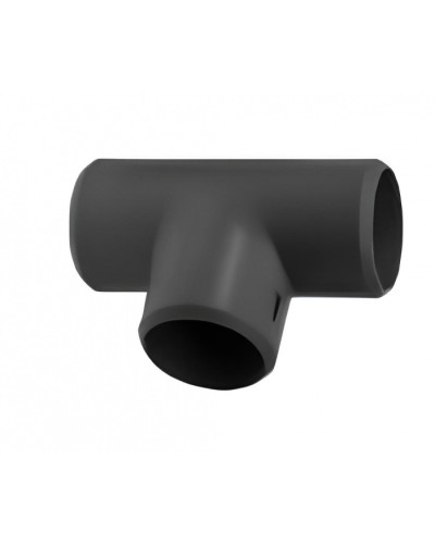 Тройник Т-образный соединительный для труб 25 мм, черн. ПожТехКабель (702-013) в Липецке Повороты, муфты, тройники Pintop.ru