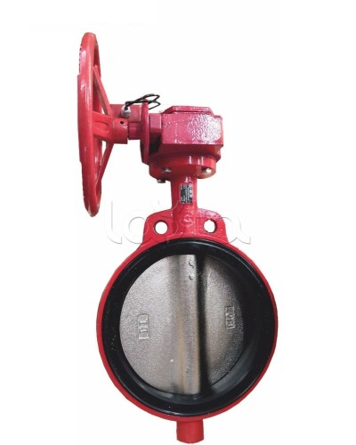 Затвордисковый с ручным приводом с контролем положения УКПЗА Спецавтоматика 3т 250/1,6(Р)-Ф.У3.1-АМК-250v3 в Липецке Затворы дисковые Pintop.ru