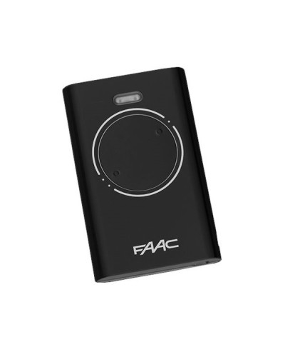 Брелок-передатчик 2-канальный Faac 7870071 (черный) в Липецке Устройства радиоуправления для шлагбаумов и автоматики Pintop.ru