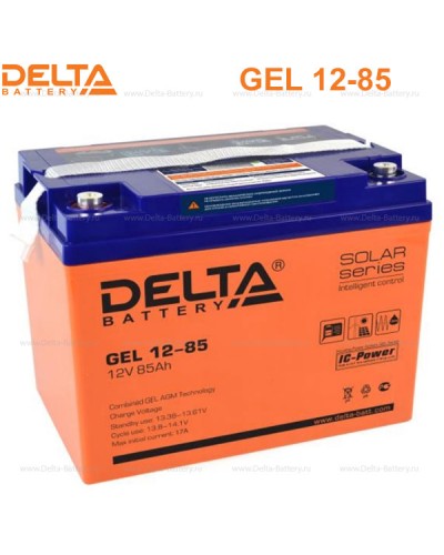 Аккумулятор свинцово-кислотный Delta GEL 12-85 в Липецке Электротехническое оборудование Pintop.ru