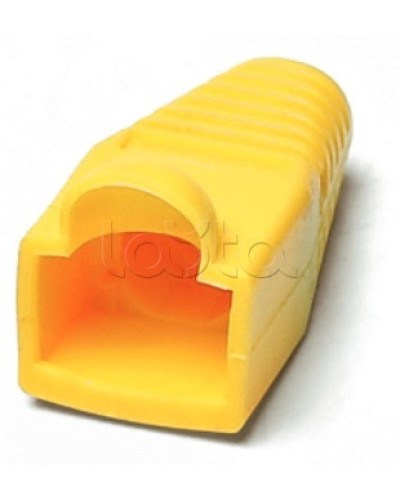 Колпачок изолирующий для разъемов RJ-45 желтый (10шт.) Hyperline BOOT-YL-10 в Липецке Коннекторы Pintop.ru