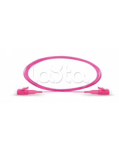 Оптический монтажный шнур 50/125, OM4, LC, 3 метра, оконцован с двух сторон Eurolan (42B-40-LC-03) в Липецке Патч-корды и пигтейлы Pintop.ru