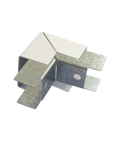 Соединитель ККМО Гефест Соединитель ККМО Угол 25 Y-образный внешний металлический в Липецке Аксессуары для кабель-канала Pintop.ru