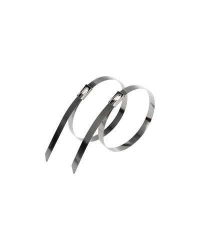 Стяжка кабельная стальная (304) 400x4,6мм (50 шт/уп) REXANT (07-0408) в Липецке Стяжки-хомуты Pintop.ru