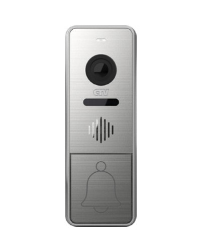 Вызывная панель CTV-D4005 (серебро) в Липецке Вызывные видеопанели малоабонентные Pintop.ru