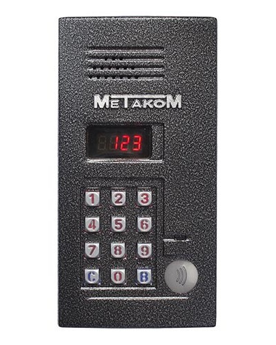 Блок вызова домофона Метаком MK2012-MFEVN в Липецке Блоки вызова многоабонентные Pintop.ru