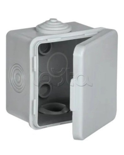 Коробка расп. КМ 65х65х50мм о/к IP54 4 вв. (7035) GENERICA IEK (UKO31-065-065-050-K03-54) в Липецке Распределительные коробки Pintop.ru