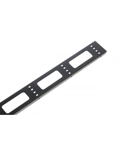 Органайзер кабельный вертикальный для стойки внешний с окнами 33U ЦМО ВКО-СТК-33-9005 в Липецке Кабельные органайзеры Pintop.ru