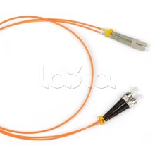Патч-корд оптический LANMASTER LAN-ST-SC/OM2-0.5