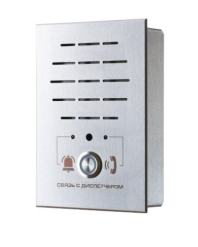 Переговорное устройство в антивандальном исполнении 2 с цифровой передачей данных Текон-Автоматика ПГУ-2RS в Липецке Переговорные устройства Pintop.ru