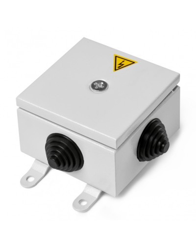 Коробка монтажная огнестойкая металлическая герметичная КМОМГ (4к х 2,5мм) 100х100х60 IP 66 (3 ввода) ПожТехКабель (076-501) в Липецке Распределительные коробки Pintop.ru