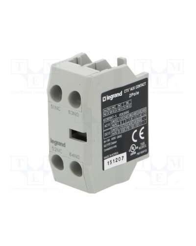 Блок вспомогательных контактов Legrand 416850 в Липецке Дополнительное оборудование для сетей Pintop.ru