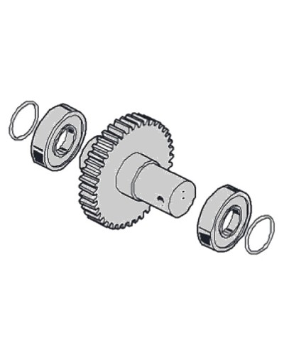 Вал выходной G4040 G4041 Came 119RIG181 в Липецке Запчасти для шлагбаумов и автоматики Pintop.ru