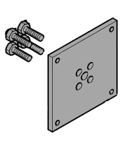 Фланец крепления стрелы шлагбаума 0,15*0,15 Came 119RIG169 в Липецке Запчасти для шлагбаумов и автоматики Pintop.ru