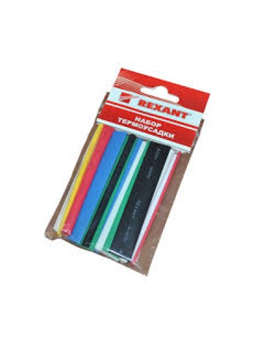 Набор термоусадочных трубок №3 (АССОРТИ) (10шт/уп) REXANT (29-0103) в Липецке Аксессуары для кабель-канала Pintop.ru