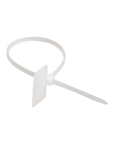 Хомут с площадкой ХП1 2,5х110 IEK UHH61-3-110-100 в Липецке Стяжки-хомуты Pintop.ru