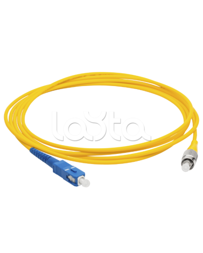 Патч-корд оптический LANMASTER LAN-SC-FC/SU-7.0 в Липецке Патч-корды и пигтейлы Pintop.ru