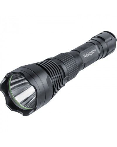 Фонарь Navigator 61 092 NPT-P02-18650 аллюм. проф. CREE LEDx10Вт. Li-ion 2.4 A/h в Липецке Источники света(Лампы) Pintop.ru