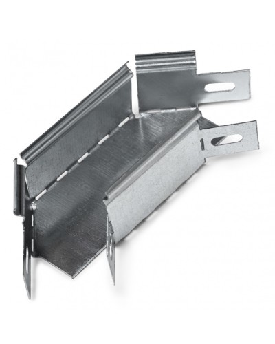 Угол плоский 45° 250x80 (0,7) ПожТехКабель (548-110) в Липецке Аксессуары для лотков Pintop.ru