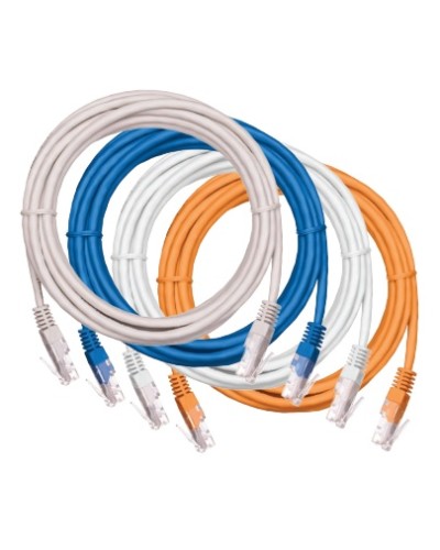 Шнур коммутационный NETLAN U/UTP 4 пары, Кат.5е (Класс D), 100МГц, 2хRJ45/8P8C, T568B, заливной, многожильный, BC (чистая медь), PVC нг(B), оранжевый, 3м, уп-ка 10шт. NETLAN EC-PC4UD55B-BC-PVC-030-OR-10 в Липецке Патчкорды (медные) Pintop.ru