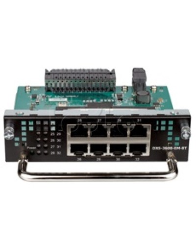 Модуль расширения с 8 портами D-Link DXS-3600-EM-8T/A1A в Липецке Дополнительное оборудование для сетей Pintop.ru