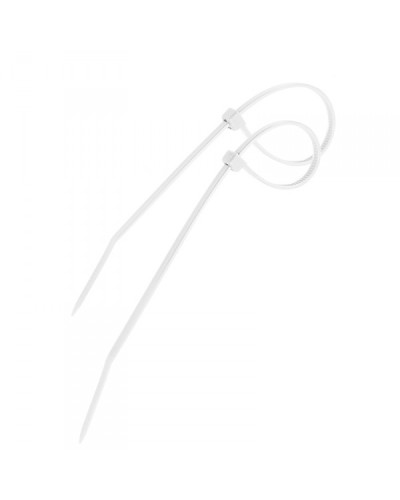 Стяжка 150х3 мм нейлоновая белый (100шт/уп) PROCONNECT 57-0150 в Липецке Стяжки-хомуты Pintop.ru