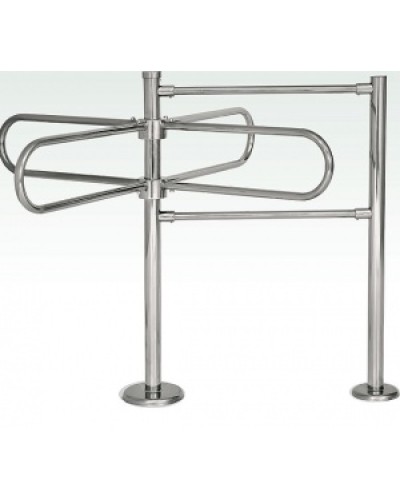 Турникет полуростовой Ростов-Дон Р31М лв ХРОМ в Липецке Турникеты Pintop.ru