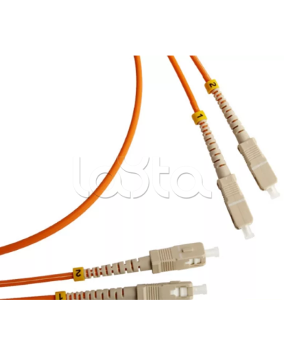 Патч-корд оптический LANMASTER LAN-SC-SC/SU-0.5 в Липецке Патч-корды и пигтейлы Pintop.ru