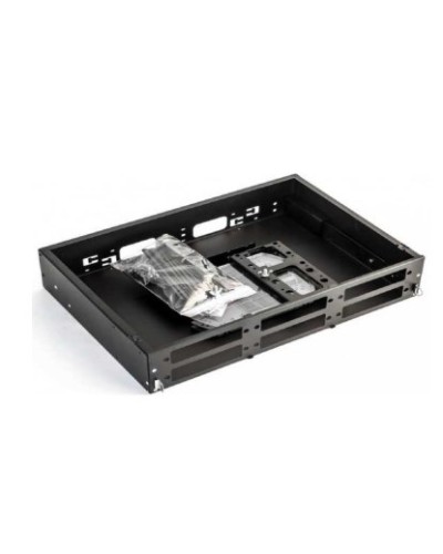 Бокс оптический универсальный 19 Hyperline FO-19V-2U-6xSLT-W130H30-48UN-BK в Липецке Коммутационные изделия Pintop.ru