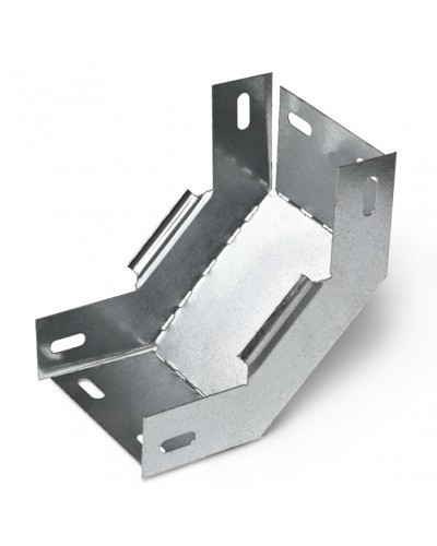 Угол вертикальный внутренний 90° 400x80 (0,7) ПожТехКабель (557-104) в Липецке Аксессуары для лотков Pintop.ru