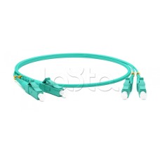 Патч-корд волоконно-оптический Hyperline FC-D2-503-FC/PR-LC/PR-H-3M-LSZH-AQ