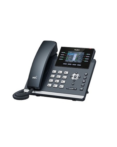 Yealink SIP-T44W - 12 аккаунтов, 2 порта USB, Wi-Fi, цветной экран, BLF, PoE, GigE, без БП, шт в Липецке Дополнительное оборудование для сетей Pintop.ru