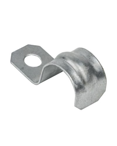 Скоба металлическая однолапковая d16-17 мм (10 шт) EKF PROxima (sm-1-16-17-r) в Липецке Аксессуары для кабель-канала Pintop.ru