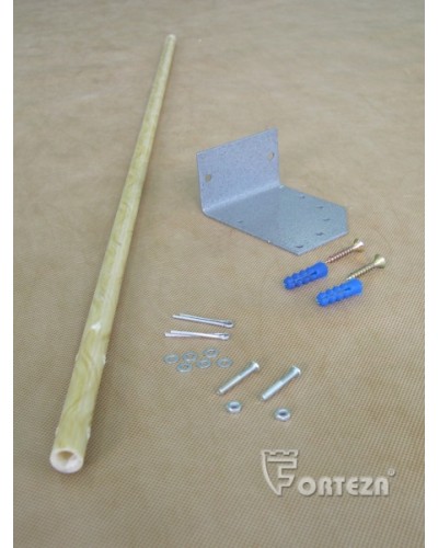 Комплект монтажных частей извещателя РЕЛЬЕФ Forteza КМЧ-СТ1 в Липецке Аксессуары для средств охраны периметра Pintop.ru