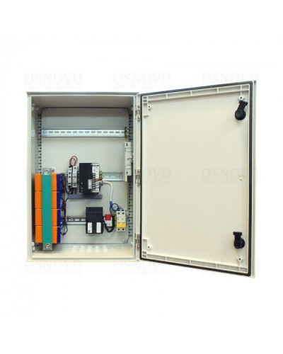 Cтанция с термостабилизацией резервным питанием и оптическим кроссом OSNOVO OSP-46TB1 в Липецке Щиты электрические Pintop.ru