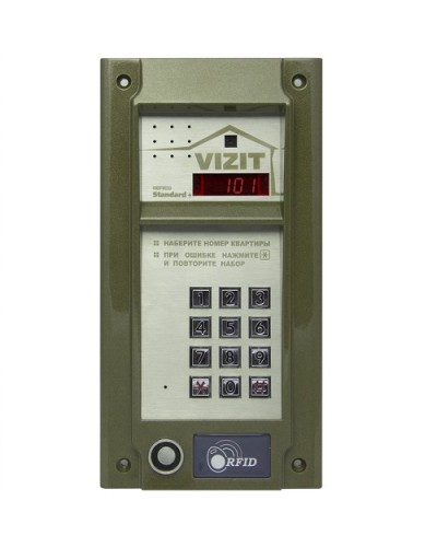 Блок вызова домофона Vizit БВД-N101RTCP в Липецке Блоки вызова многоабонентные Pintop.ru
