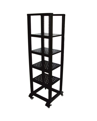 Стойка открытая 19 (комплект на 5 приборов) ТРОМБОН СО-224-5 в Липецке Система оповещения и трансляции Pintop.ru