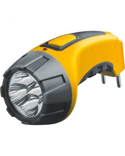 Фонарь Navigator 94 951 NPT-CP03-ACCU Пласт. 4LED, прям. зар-ка, акк.4В, 500мАч. в Липецке Источники света(Лампы) Pintop.ru