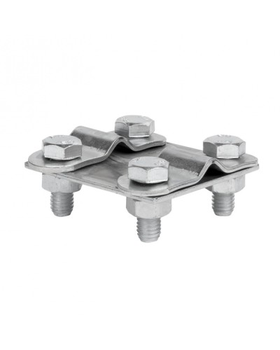 Зажим контрольный прут-прут (пластина 57x57мм) Ni EKF PROxima (lp-55611-ni) в Липецке Электротехническое оборудование Pintop.ru