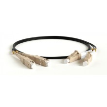 Патч-корд волоконно-оптический Hyperline FC-D2-503-LC/PR-LC/PR-H-3M-LSZH-BK