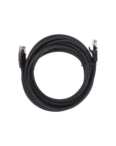 Патч-корд U/UTP, CAT 6, RJ45-RJ45, 26AWG, LSZH, черный, 5м REXANT 02-0292-5 в Липецке Патчкорды (медные) Pintop.ru