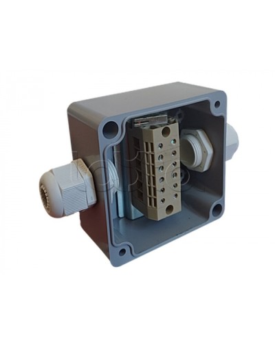 Коробка пылевлагонепроницаемая клеммная G366-Т А К АЯКС IP66/IP65, 82x80x55 Магнито-контакт в Липецке Распределительные коробки Pintop.ru