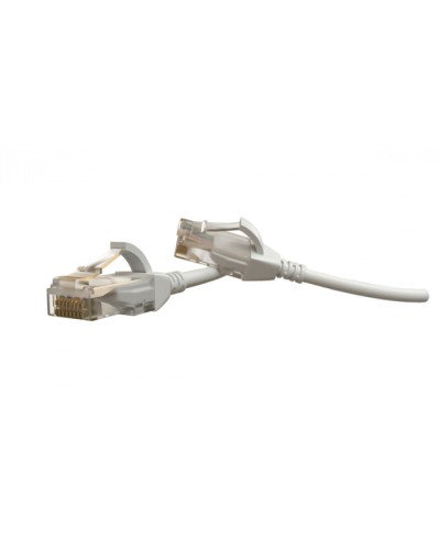 Патч-корд U/UTP Hyperline (PC-LPT-UTP-RJ45-RJ45-C6-3M-LSZH-WH) в Липецке Патчкорды (медные) Pintop.ru