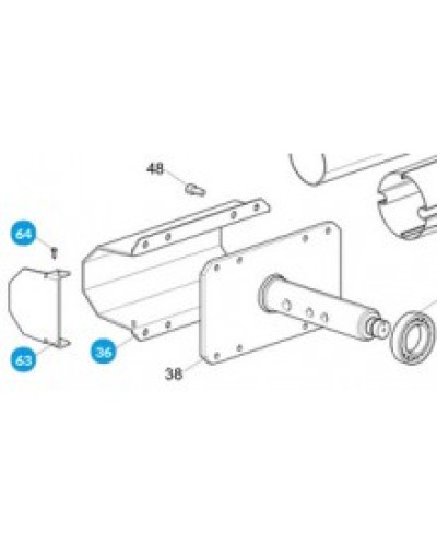 Плата LBC для MA7032 MA7034 Came 3199LBP7 в Липецке Запчасти для шлагбаумов и автоматики Pintop.ru